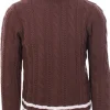 collo alto treccia bicolor ton sur ton