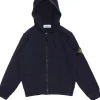 Felpa full zip con cappuccio