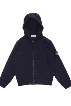 Felpa full zip con cappuccio