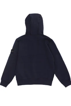 Felpa full zip con cappuccio