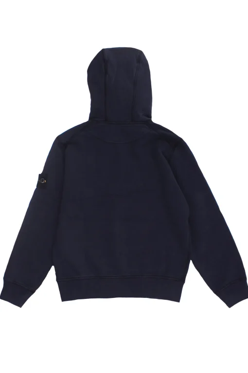 Felpa full zip con cappuccio