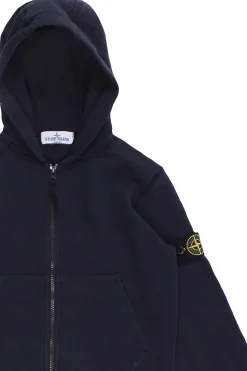 Felpa full zip con cappuccio