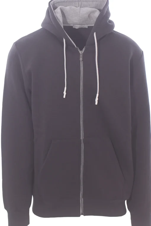felpa marsupio full zip