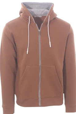 felpa marsupio full zip