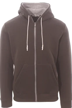 felpa marsupio full zip