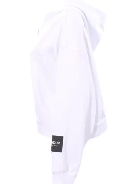 Felpa zip con cappuccio