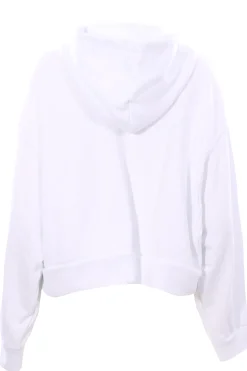 Felpa zip con cappuccio