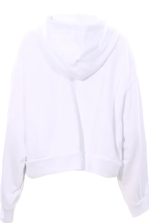 Felpa zip con cappuccio