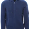 full zip cappuccio in cotone