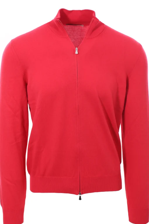 Full zip in cotone