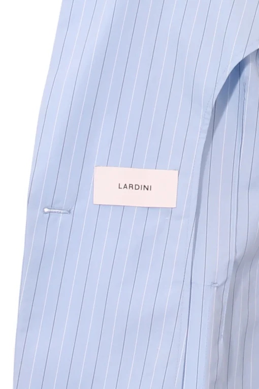 giacca camicia in cotone a righe