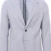 giacca derrick in armatura effetto tweed