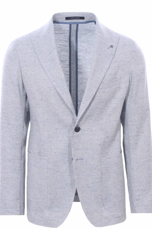 giacca derrick in armatura effetto tweed
