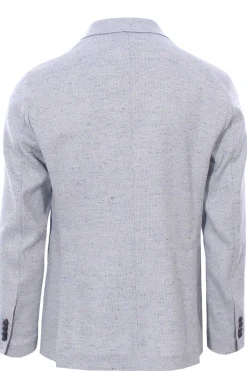 giacca derrick in armatura effetto tweed