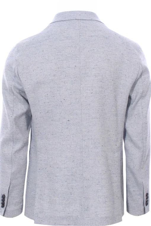giacca derrick in armatura effetto tweed