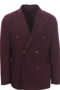 giacca in cashmere lavato