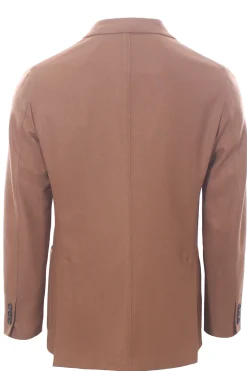 giacca in cashmere lavato