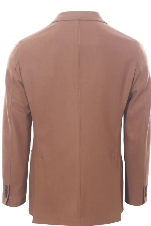 giacca in cashmere lavato