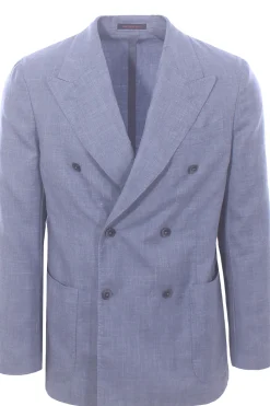giacca in seta, cashmere e lino superlight