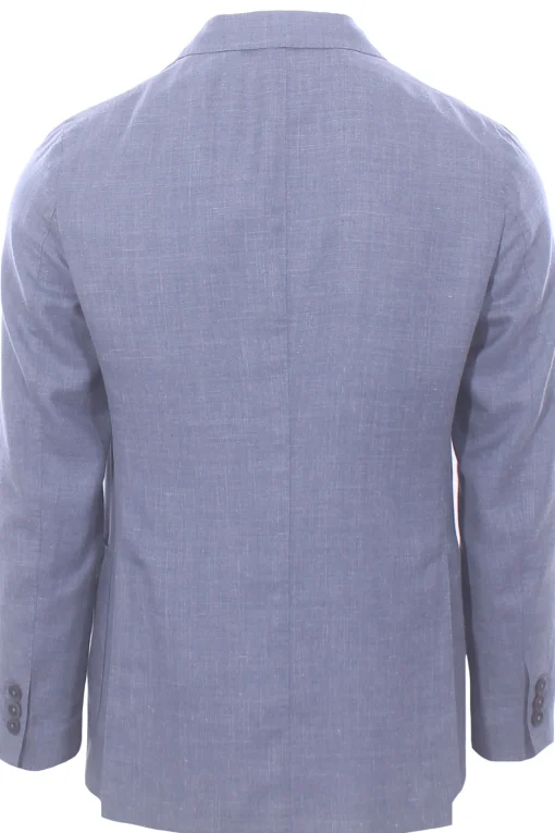 giacca in seta, cashmere e lino superlight