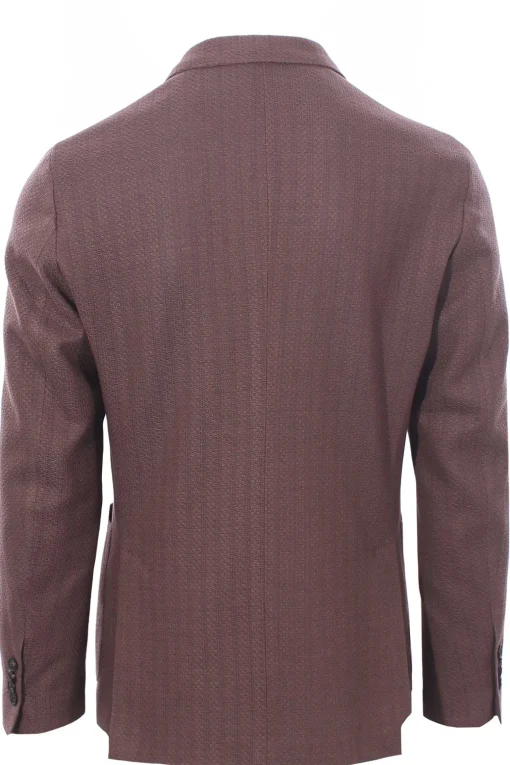 giacca liknit in jersey di cotone