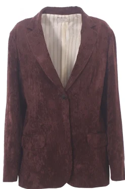 Giacca monopetto velvet
