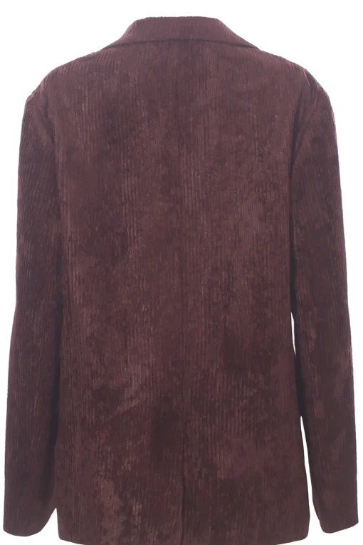 Giacca monopetto velvet
