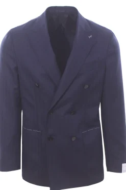 giacca sartoriale in lana spinata pettinata