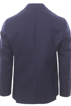giacca sartoriale in lana spinata pettinata