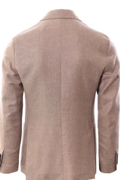 Giacca special line in lana lino e seta