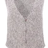 Gilet paillettes tricot
