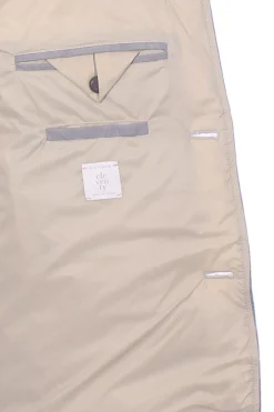 gilet piumino in lino