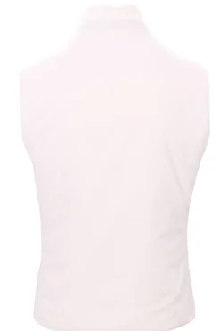 gilet reversibile in lino e cotone