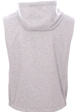 gilet reversibile in tecno cashmere e nylon