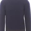 girocollo bordi vanisè in lana merino