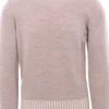 girocollo bordi vanisè in lana merino