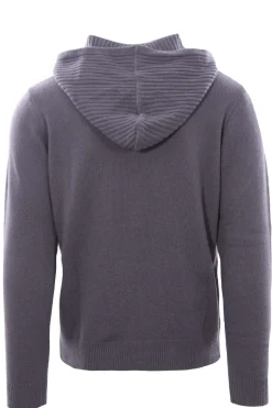 Girocollo con tasche e cappuccio