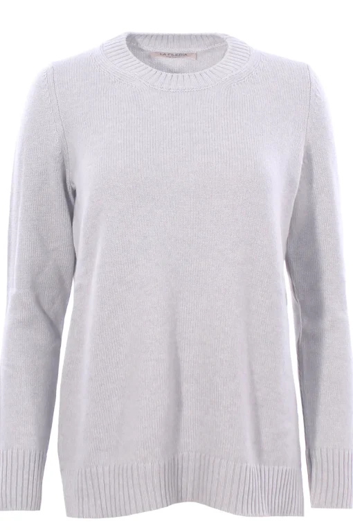 Girocollo in lana e cashmere
