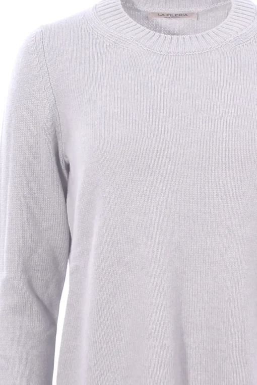 Girocollo in lana e cashmere
