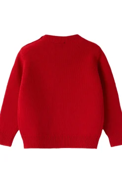 Girocollo in lana orso natale