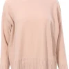 Girocollo in lana seta e cashmere