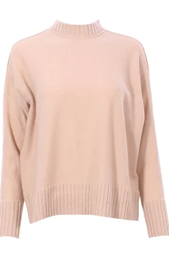 Girocollo in lana seta e cashmere