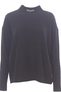 Girocollo in lana seta e cashmere