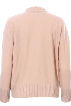 Girocollo in lana seta e cashmere