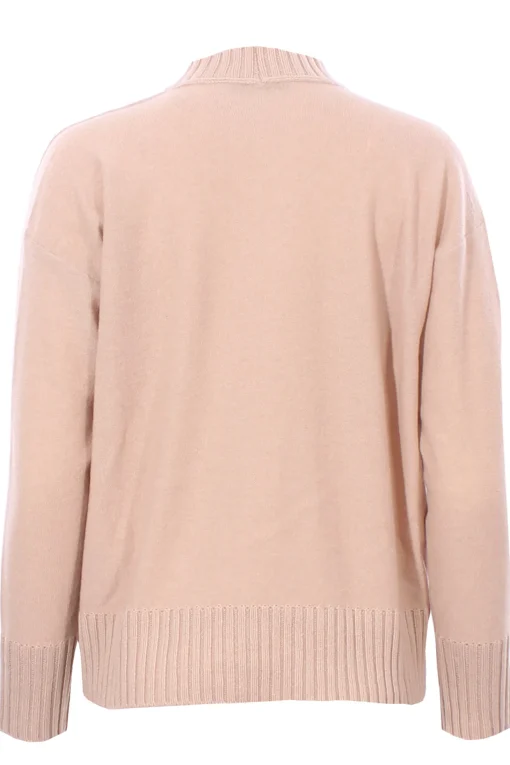Girocollo in lana seta e cashmere