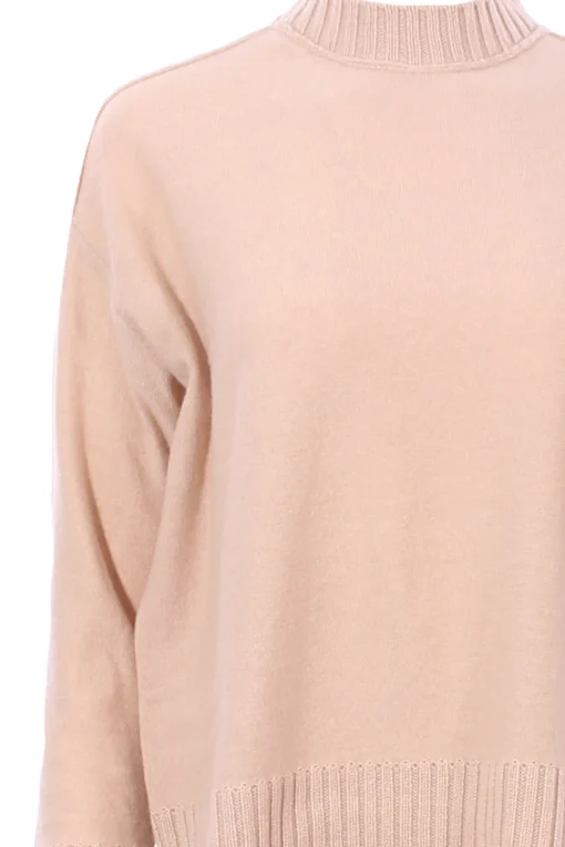 Girocollo in lana seta e cashmere