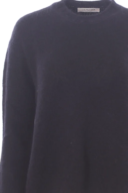 girocollo in misto cashmere