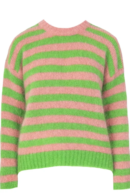 Girocollo riga in mohair