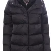 Giubbino in raso e lady faux fur