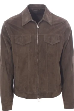 giubbino in suede